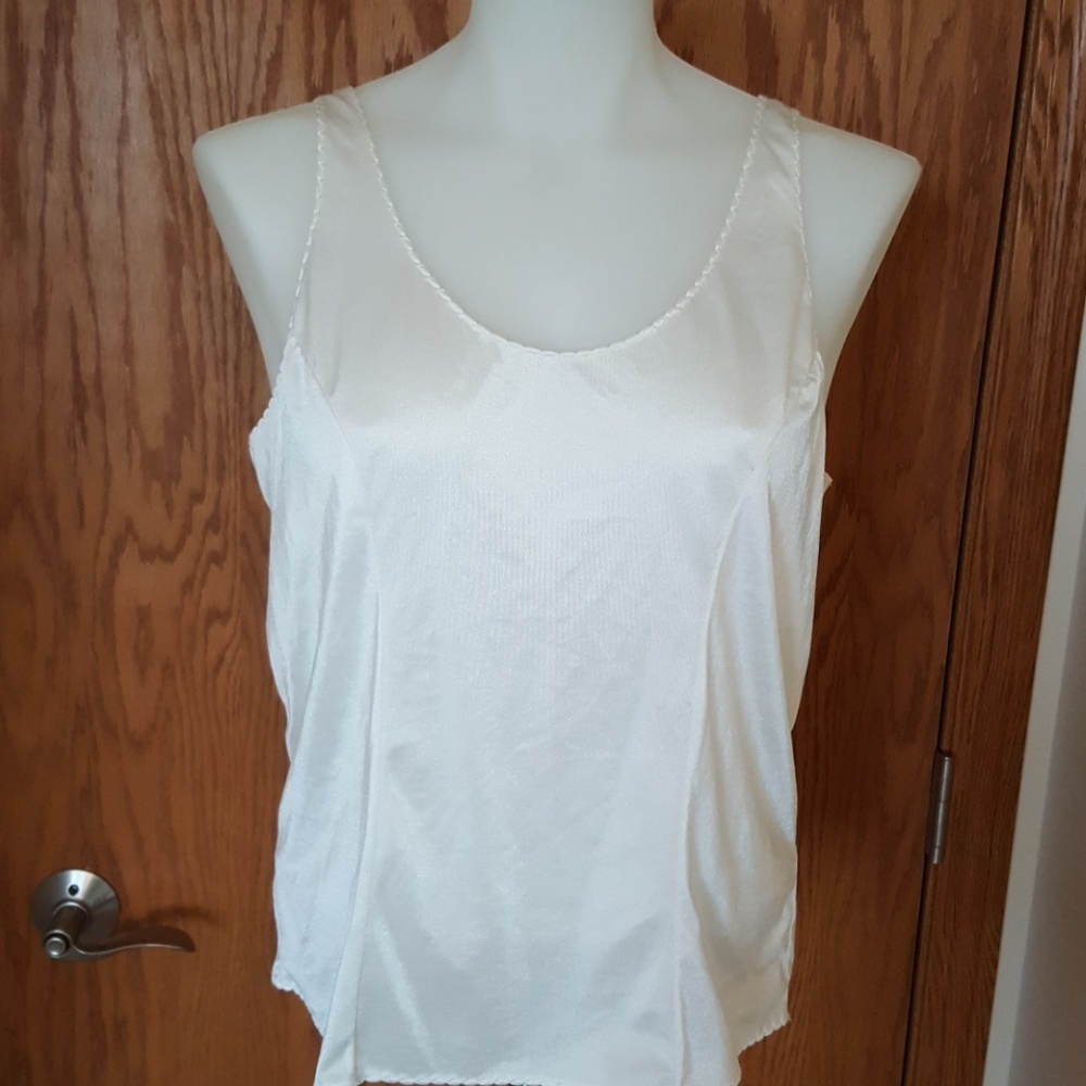 Gilligan & Omalley camisole, ivory, size large